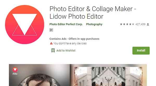 Lidow Photo Editor
